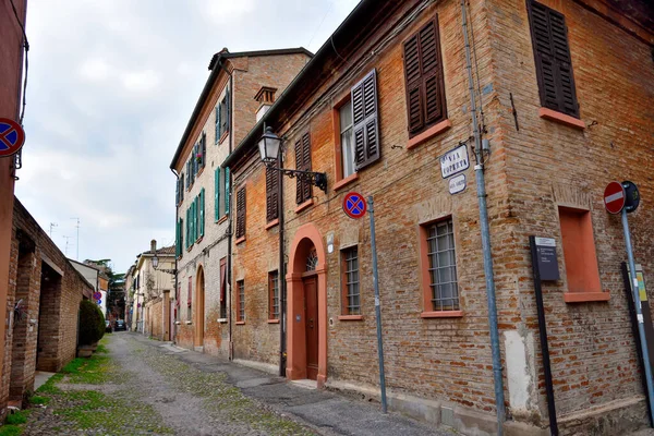 Centro Histórico Ferrara Emilia Romagna Itália — Fotografia de Stock