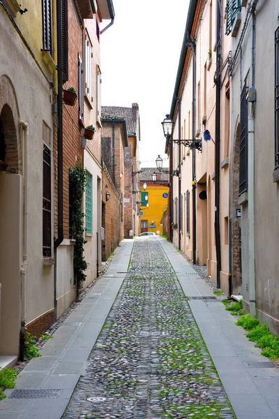 Ferrara Emilia Romagna İtalya 'nın tarihi merkezi