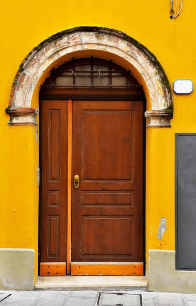 Ferrara Emilia Romagna İtalya 'nın tarihi merkezi