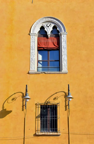 Palacio Municipal Residencia Ducal Este Hasta Siglo Xvi Ferrara Italia — Foto de Stock