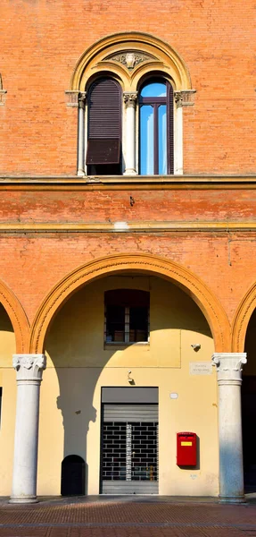 Palazzo Comunale Residenza Ducale Estense Fino Xvi Secolo Ferrara — Foto Stock