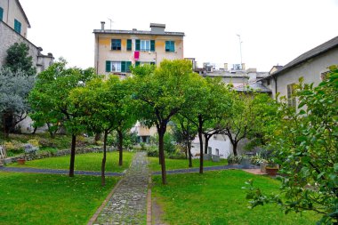 Bahçe Kilisesi Santa Maria di Castello, Cenova İtalya