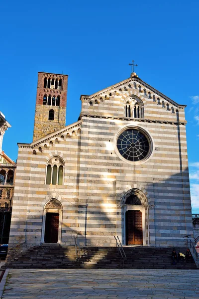 Аббатство Святого Стефана Века Генуя Италия — стоковое фото