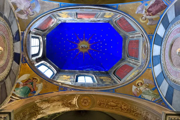 Interieur Van Kerk Museum Santa Maria Castello Genua April 2018 — Stockfoto