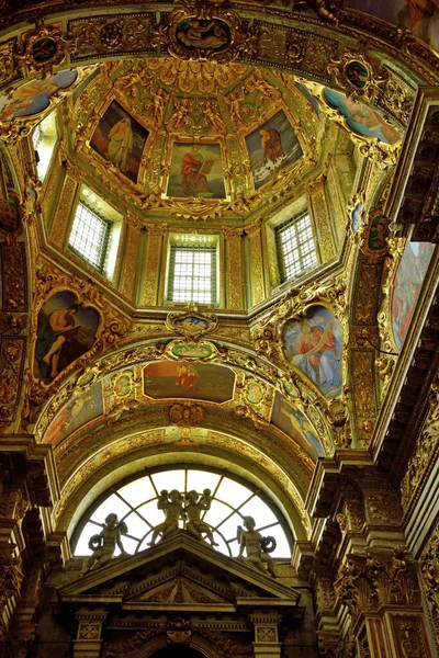 Intérieur Église Musée Santa Maria Castello Gênes Avril 2018 — Photo