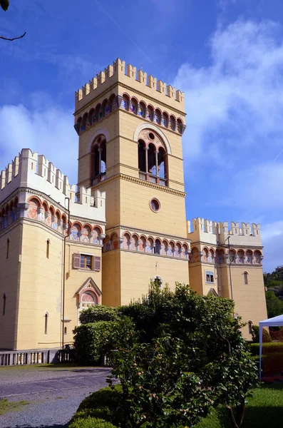 Castello Villa Negrotto Cambiaso Arenzano Genova Italia — Foto Stock