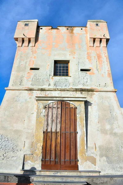 Tower Groppallo Nervi Genoa Italy — Stock Fotó