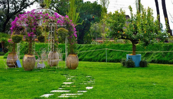Euroflora Nervi Parki Ogród Genua Włochy — Zdjęcie stockowe