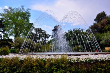 Euroflora nervi parkları Ceneviz İtalya