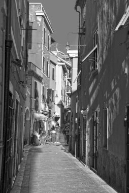  Ligurian sahil köyünün tarihi merkezi 27 Şubat 2022 Cogoleto İtalya
