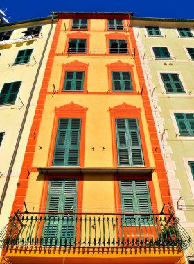 tarihi binaları, camogli, genoa, İtalya
