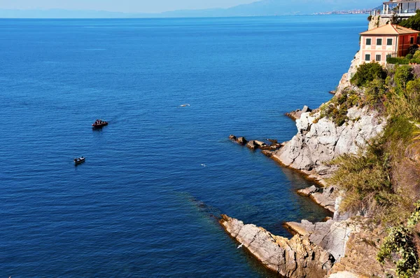 Landschaft Camogli Ligurien Italien — Stockfoto