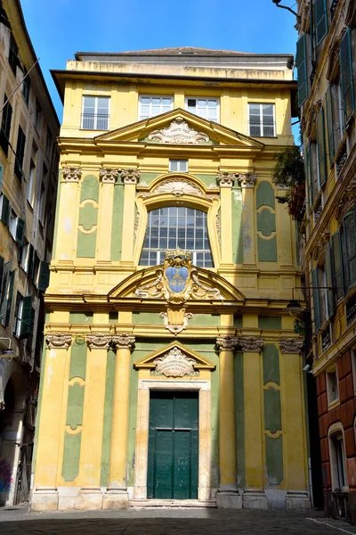 Церква Найсвятішого Імені Марії Ангел Охоронець Генуя Італія — стокове фото
