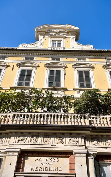 Palacio Del Reloj Sol Génova Italia — Foto de Stock