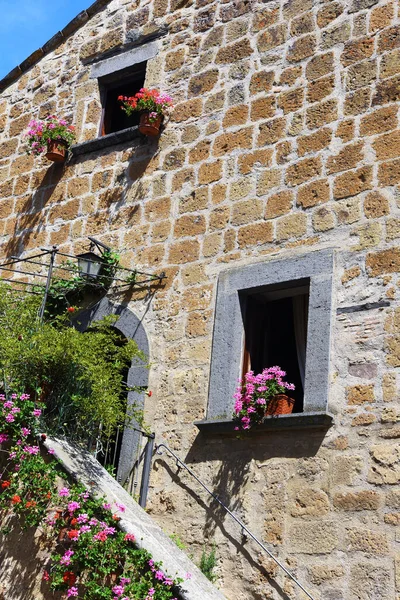 Vislumbre Civita Bagnoregio Viterbo Italia —  Fotos de Stock