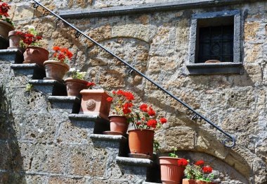 Civita di Bagnoregio Viterbo İtalya 'ya bir göz atalım.