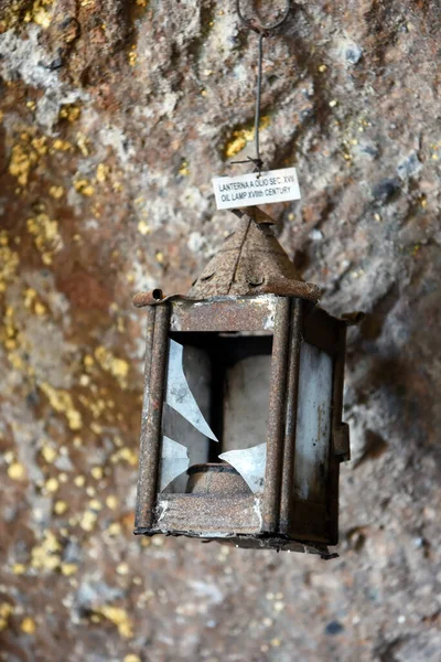 Μικρό Μουσείο Τεχνών Και Χειροτεχνίας Χτισμένο Ένα Σπήλαιο Etruscan Αναπτύχθηκε — Φωτογραφία Αρχείου