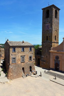 Civita di Bagnoregio Viterbo İtalya 'ya bir göz atalım.