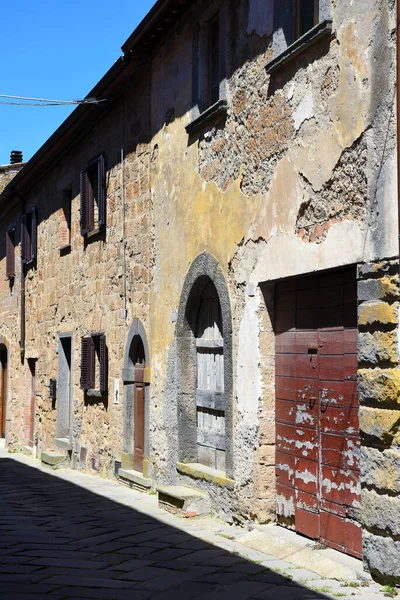 Ιστορικό Κέντρο Στο Bagnoregio Viterbo Ιταλία — Φωτογραφία Αρχείου