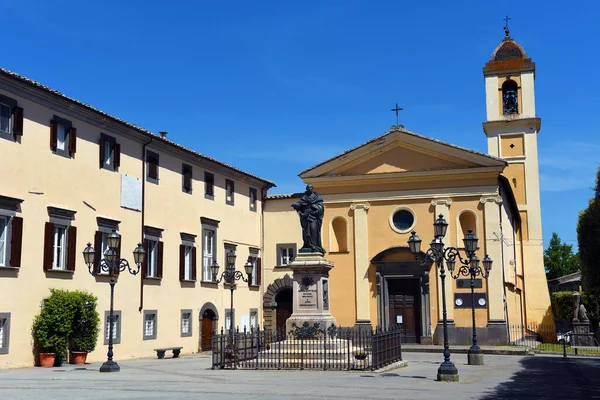 Iglesia Annunziata Bagnoregio Viterbo Italia — Foto de Stock