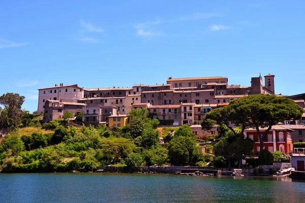 Panorama Capodimonte Lake Bolsena Ιταλία — Φωτογραφία Αρχείου