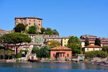 Capodimonte Viterbo İtalya 'nın tarihi merkezi.