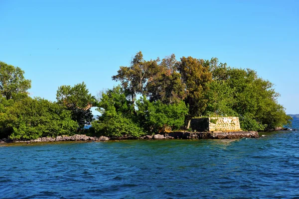 Bisentinasjøen Bolsena Viterbo Italia – stockfoto