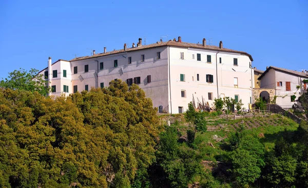 Het Historische Centrum Van Capodimonte Viterbo Italië — Stockfoto