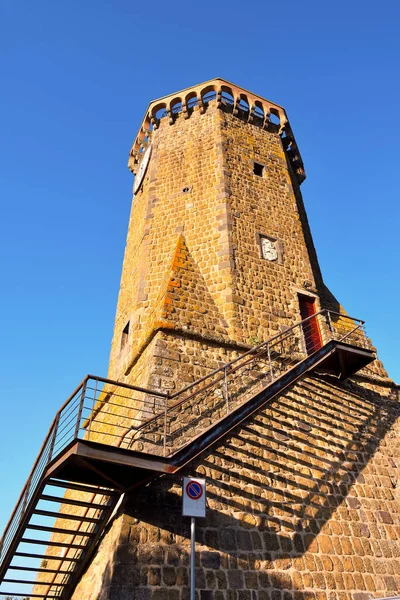 Marta Lazio Talya Daki Saat Kulesi — Stok fotoğraf