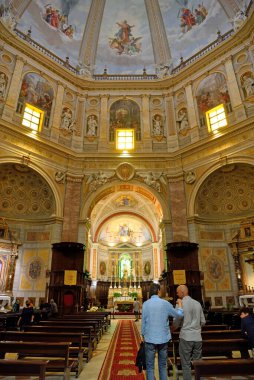 Rönesans ve barok tarzında Santa Margherita Katedrali 22 Mayıs 2022 Montefiascone İtalya