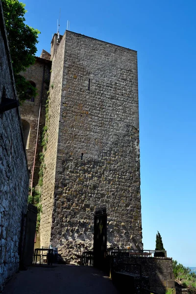 Fortress Popes Rocca Dei Papi Montefiascone Viterbo Italy — Stok fotoğraf