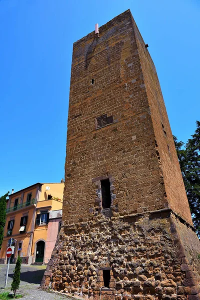 Lavello Tower Tuscania Viterbo Itália — Fotografia de Stock