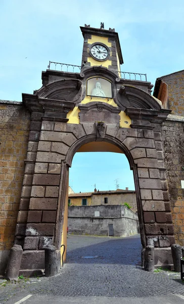 Puerta Poggio Tuscania Italia — Foto de Stock