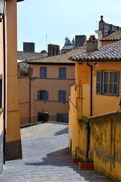 Glimpses Historic Center Tuscania Lazio Italy — Stock Photo, Image