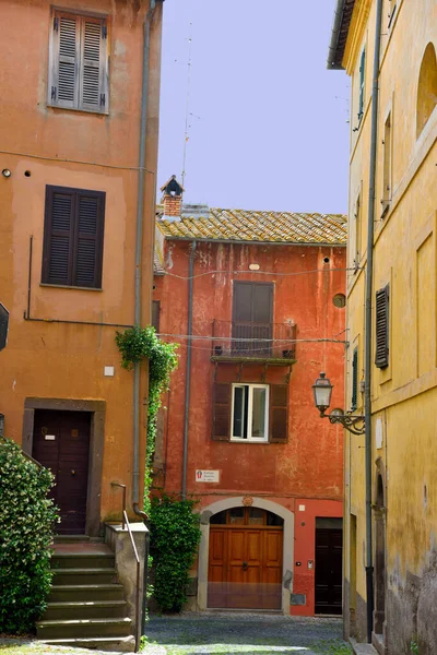 Glimpses Historic Center Tuscania Lazio Italy — Photo
