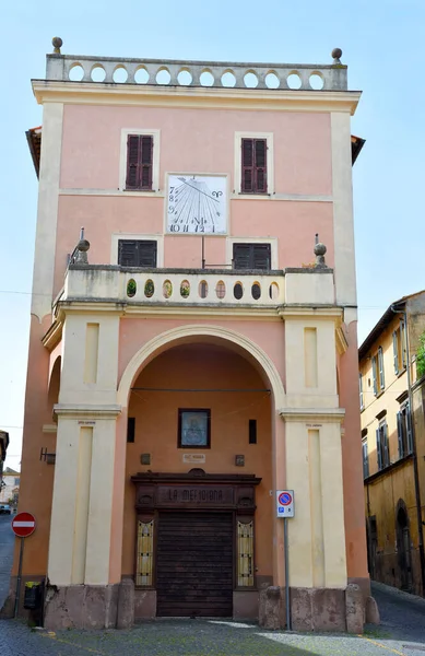 Vislumbres Del Centro Histórico Tuscania Lazio Italia — Foto de Stock