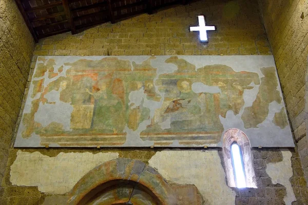 Interior Iglesia San Pietro Del Siglo Estilo Románico Mayo 2022 — Foto de Stock