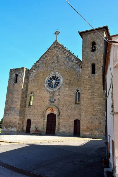 Kirche Von San Salvatore Bolsena Italien — Stockfoto