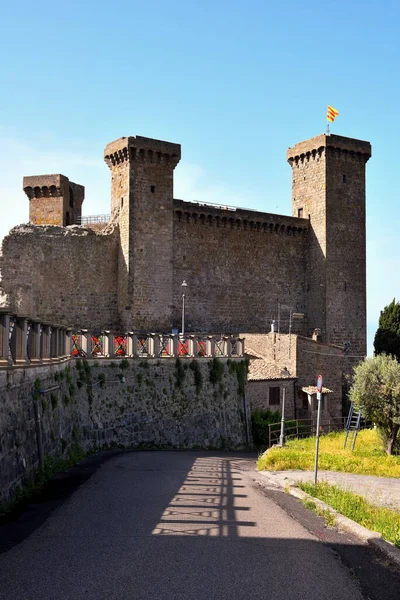 Hrad Bolsena Viterbo Itálie — Stock fotografie
