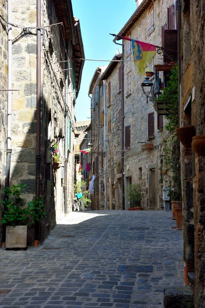 Medieval Old Town Bolsena Viterbo Italy — Stockfoto