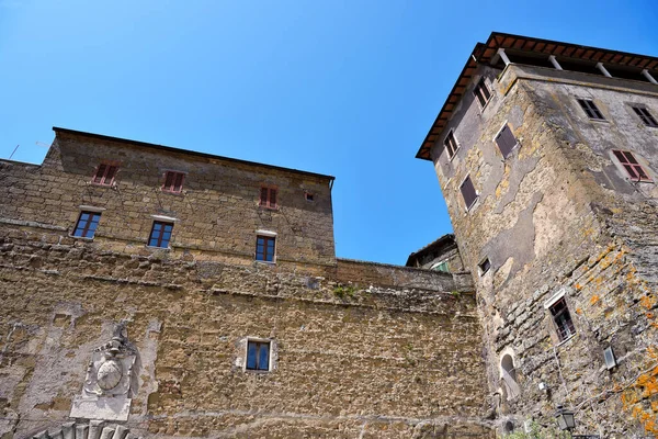 Het Historische Centrum Van Pitigliano Italië — Stockfoto