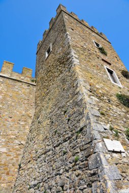 Manciano Toskana İtalya 'dan Rocca Aldobrandesca
