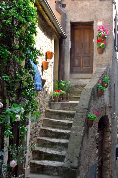 Foreshortening Manciano Tuscany Italy — Foto Stock