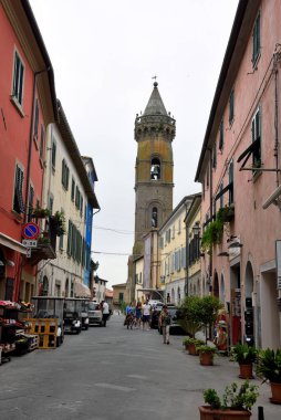 the medieval historic center of the Tuscan village June 3 2022 Peccioli