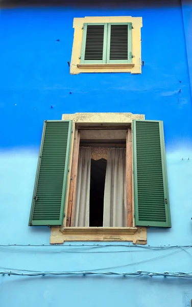 Picturesque Colorful House Peccioli Tuscany Italy — Foto Stock
