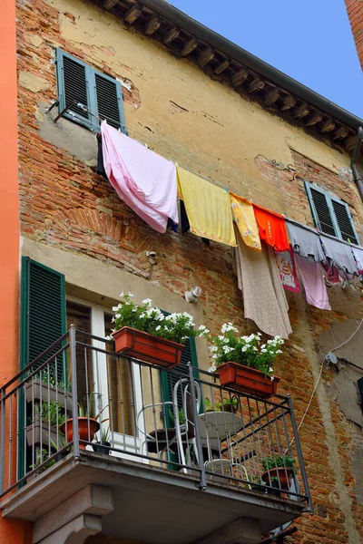 Historic Center Peccioli Tuscany Italy — Φωτογραφία Αρχείου