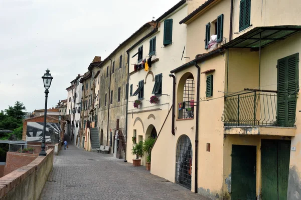 Historic Center Peccioli Tuscany Italy — 스톡 사진