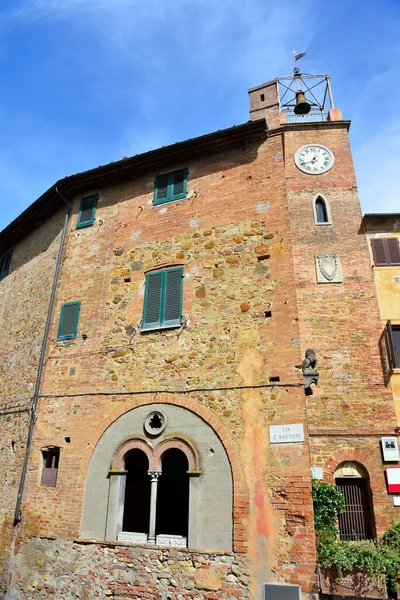 Castle Tower Lajatico Tuscany Italy — Stock fotografie