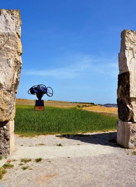 theater of silence, an open-air concert venue built by exploiting the natural conformation of a hill Lajatico Italy