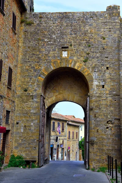 Ιστορικό Κέντρο Της Volterra Tuscany Ιταλία — Φωτογραφία Αρχείου